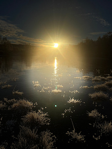 Winters Sun in the Scottish Highlands 